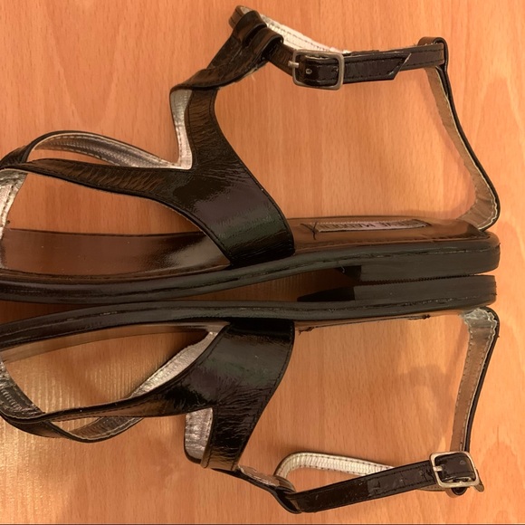 Women’s Steve Madden Strappy Sandals with Adjustable Ankle Strap - Black, Size 9 - Picture 8 of 11